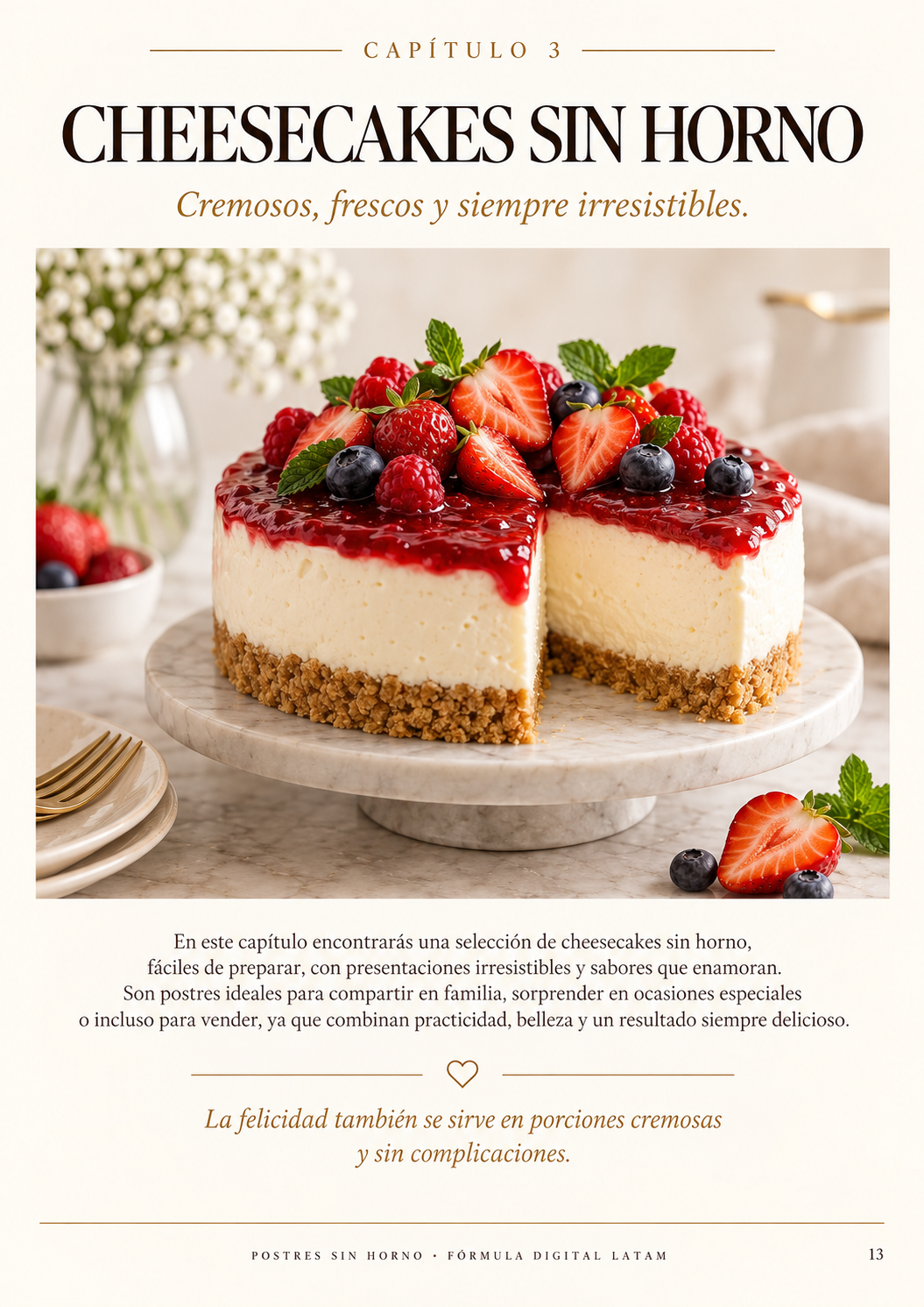 Postres Sin Horno para Compartir y Emprender – 30 Recetas