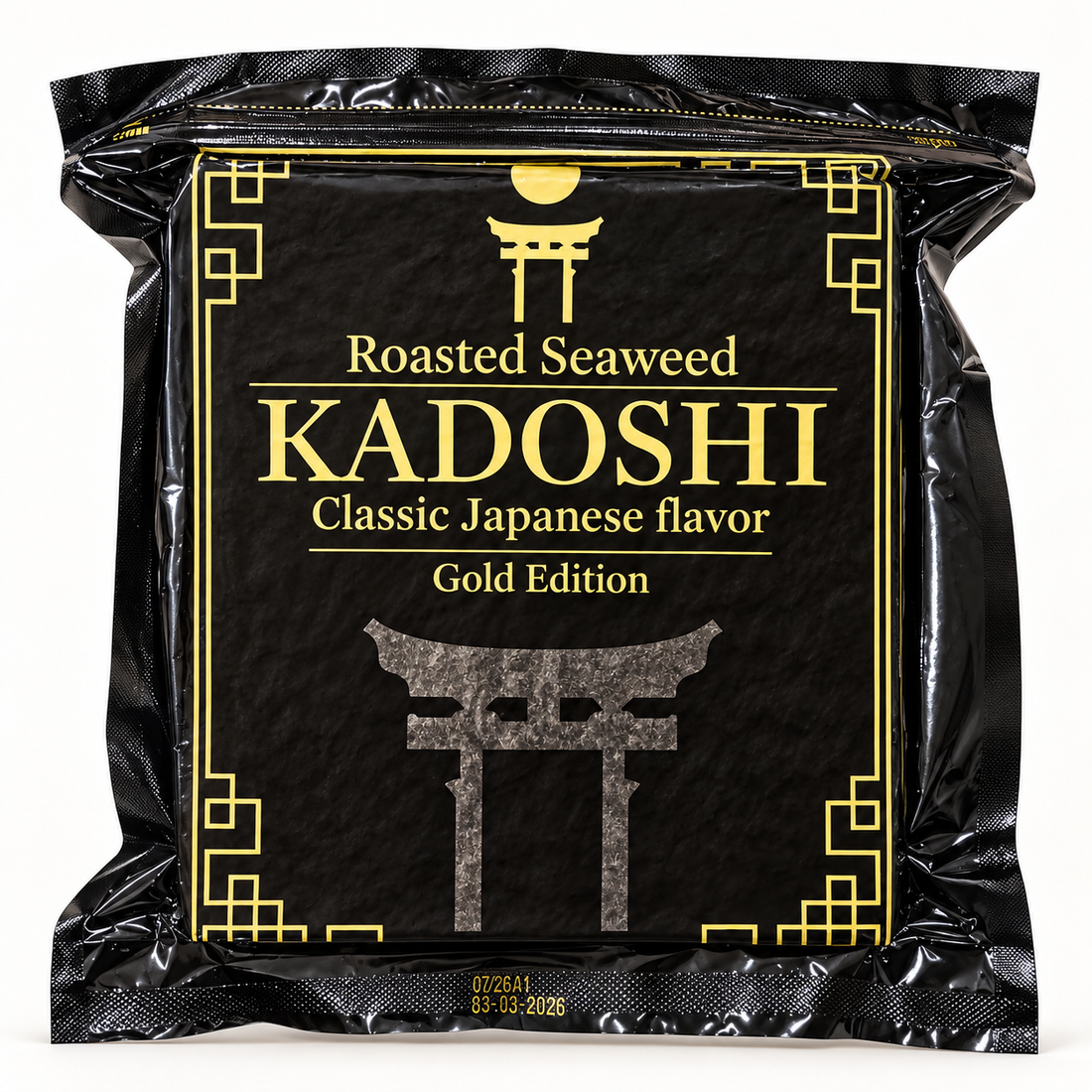 Alga Nori Kadoshi Gold 100 Hojas